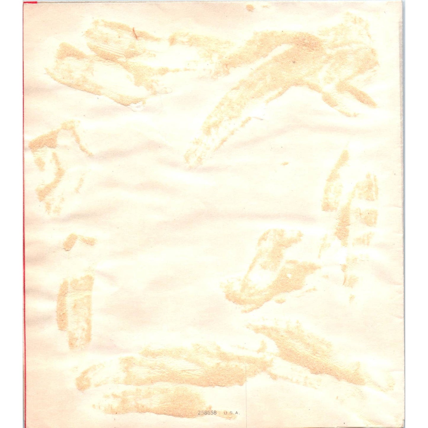 1947 Art Deco Father's Day Card Fly Fishing Theme SF2