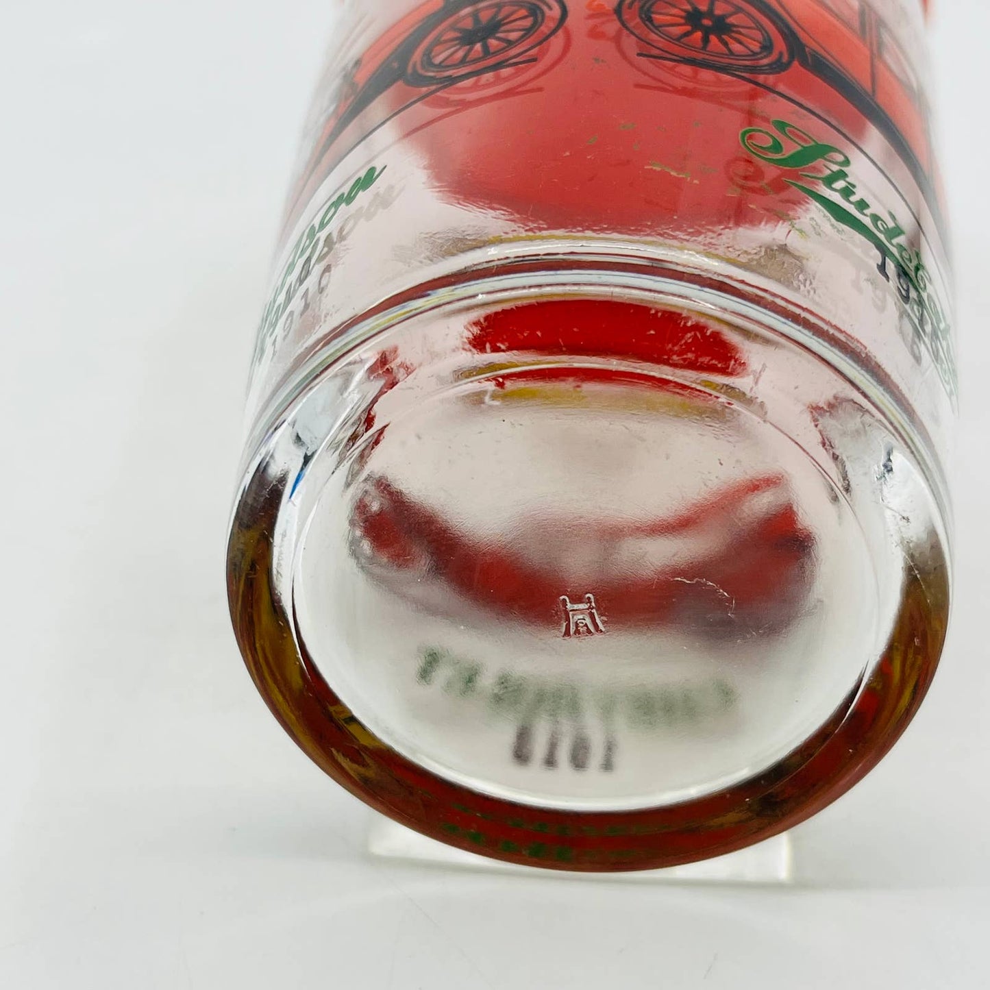 1950s MCM Hazel Atlas Cocktail Shaker Antique Cars Ford Hudson Studebaker TC8