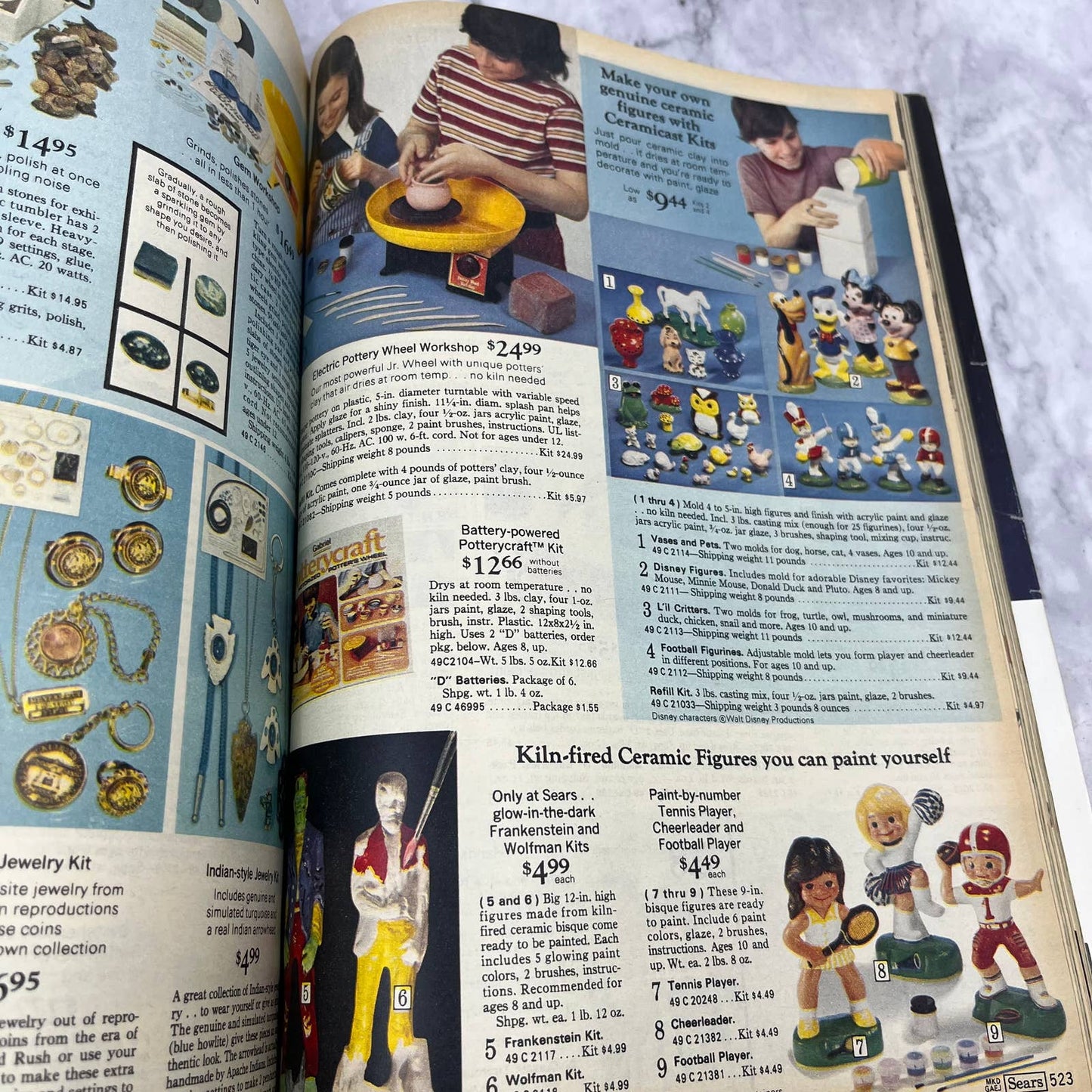 1975 Sears Wish Book Christmas Catalog Pooh Barbie GI Joe Batman Star Trek S3