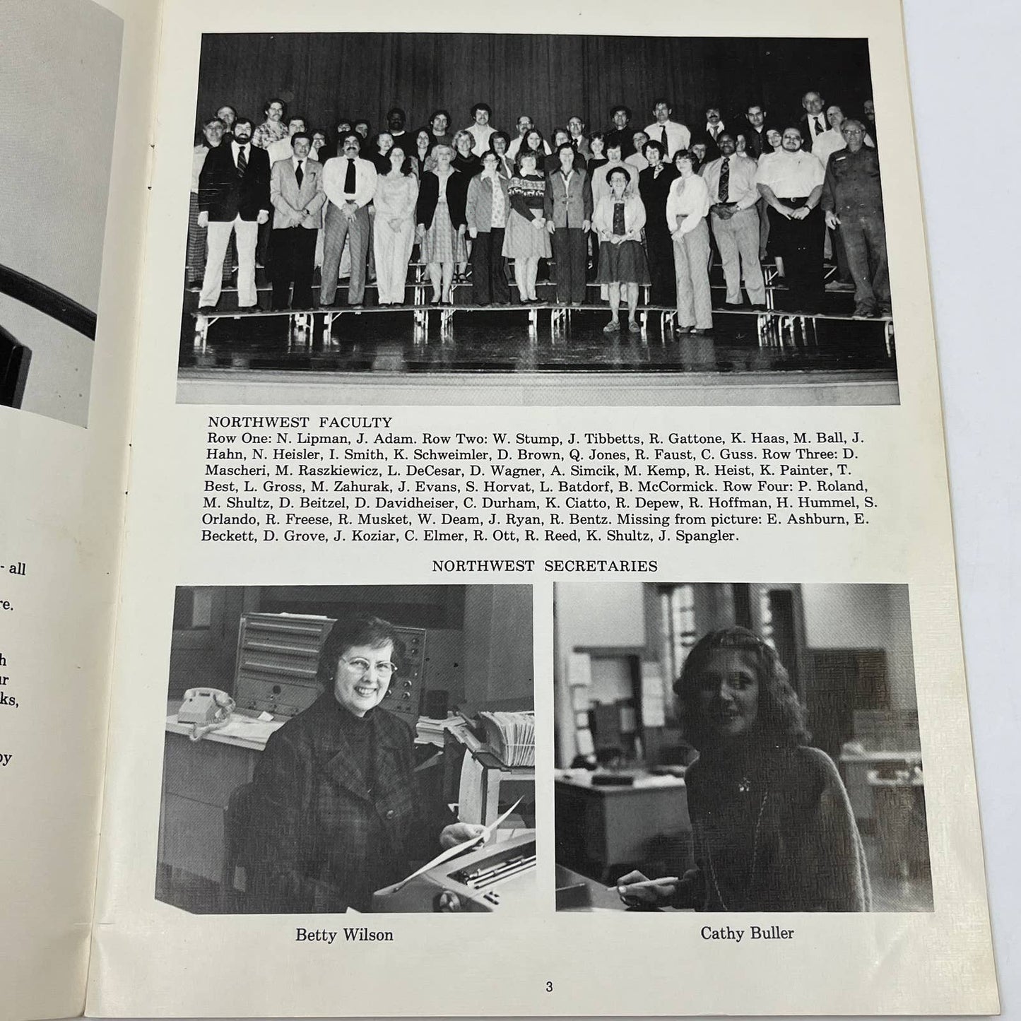 1979-1980 Northwest Junior High School Yearbook Reading PA TG2-2