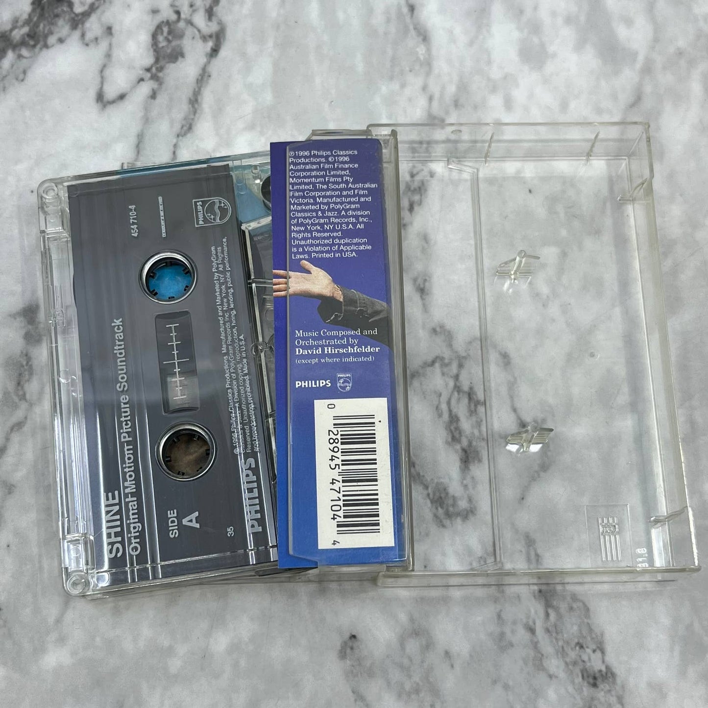 Shine- Original Motion Picture Soundtrack Cassette Tape TC7-44