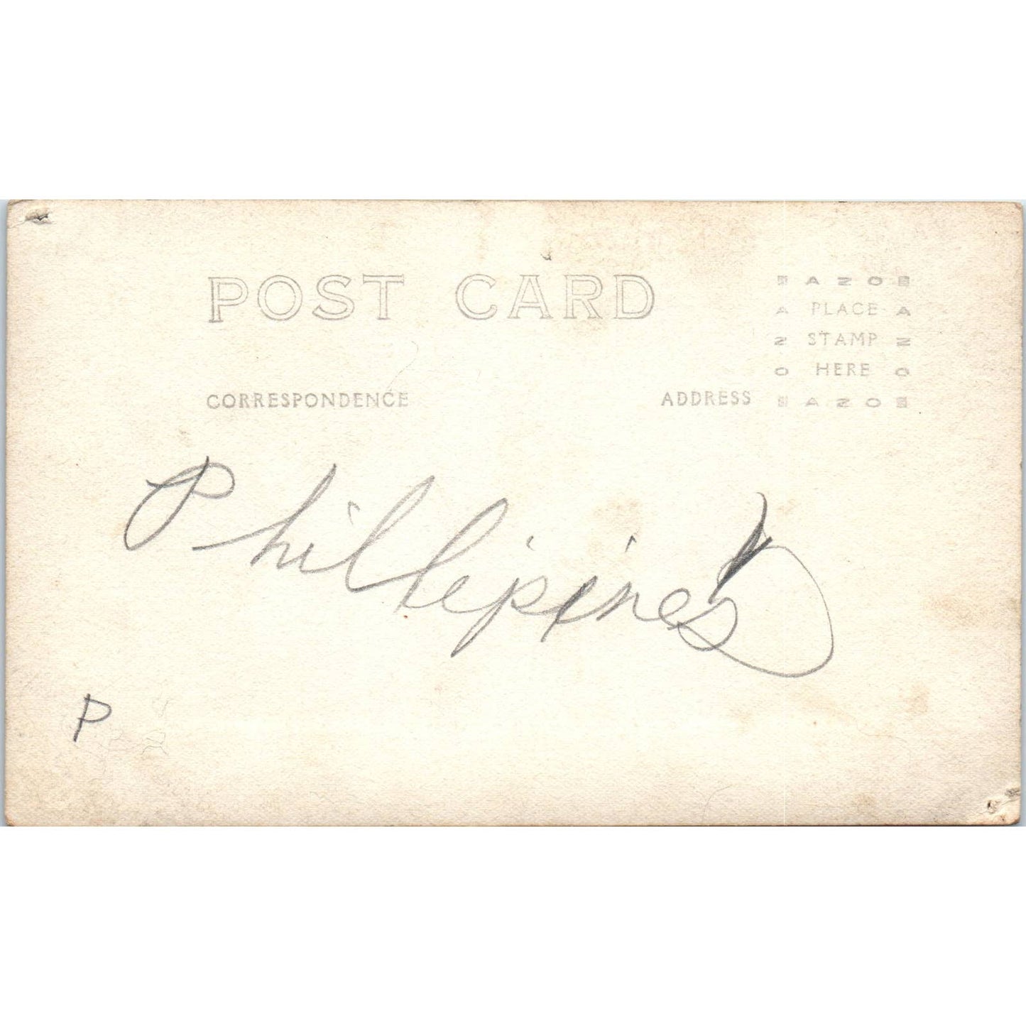 Sugar Mill San Blas. Philippines - Original Postcard TJ9-P1