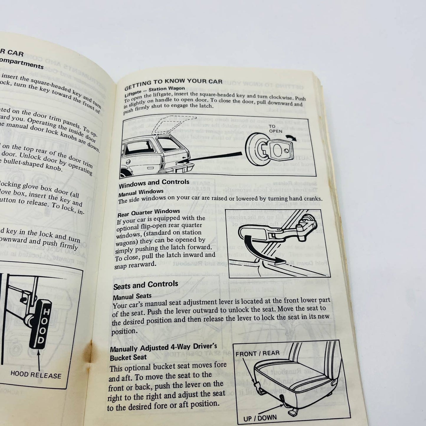 1978 78 Ford Pinto Owners Manual BA2