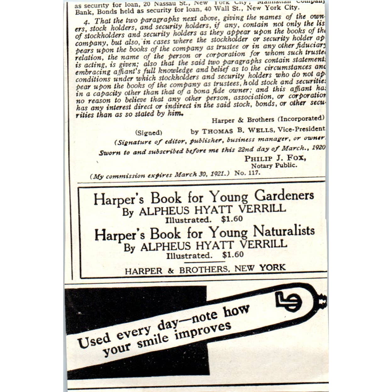 c1920 Harper's Magazine Ad - E.F. Hodgson Portable Houses Boston EA3-4