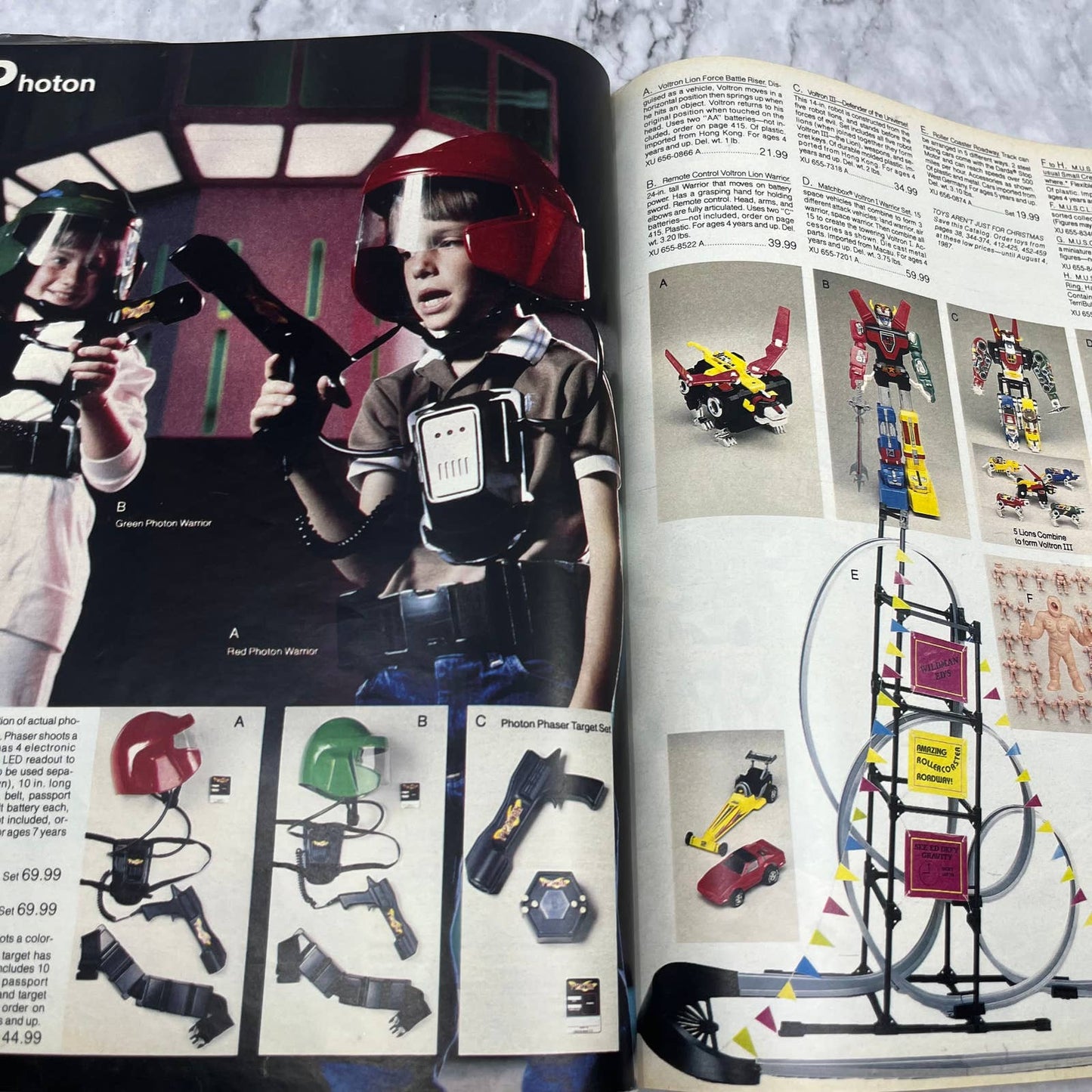 1986 JC Penny Christmas Wish Book Catalog - Great Vintage Toys & Gifts S1