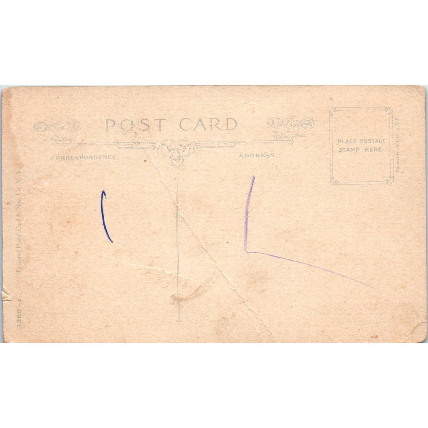 Army Cavalry Inspecting Bridge - Original Postcard TJ7-RP1