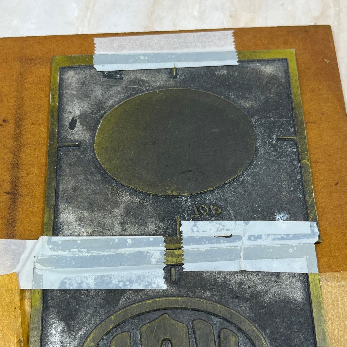 Vintage Newspaper Ad Printing Plate & Flong Set IGA Grocery Stores Logo TC9-5