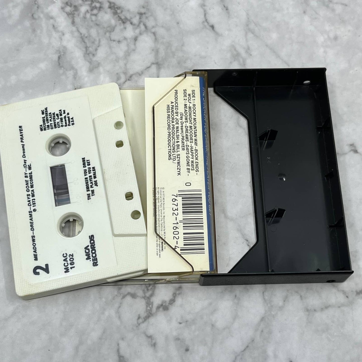 Joe Walsh The Smoker you Drink the Player you Get Cassette Tape TB7-18