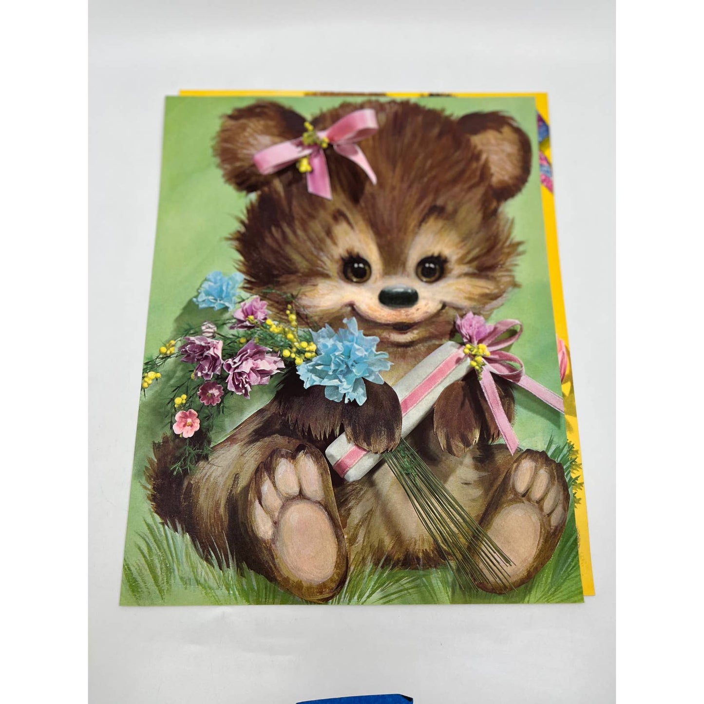 1968 Original Kitsch Lion, Tiger & Bear Print Set COLONIAL STUDIOS 11x14 FL2