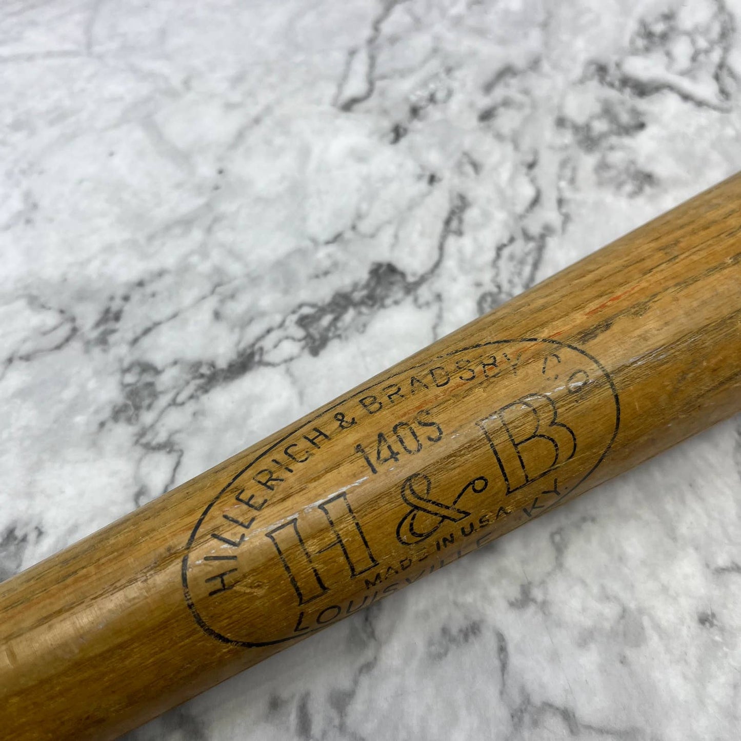 Vintage 140S H&B Special Power Drive Mickey Mantle Model Wood Bat 33 Louisville