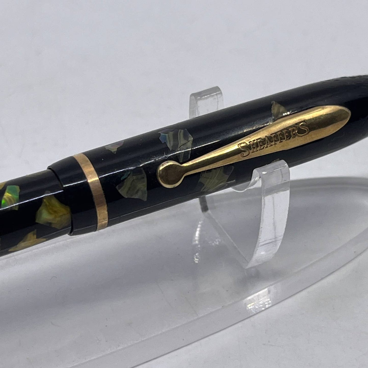 Sheaffer Balance Ebonized Pearl Fountain Pen 5 1/4" SE1