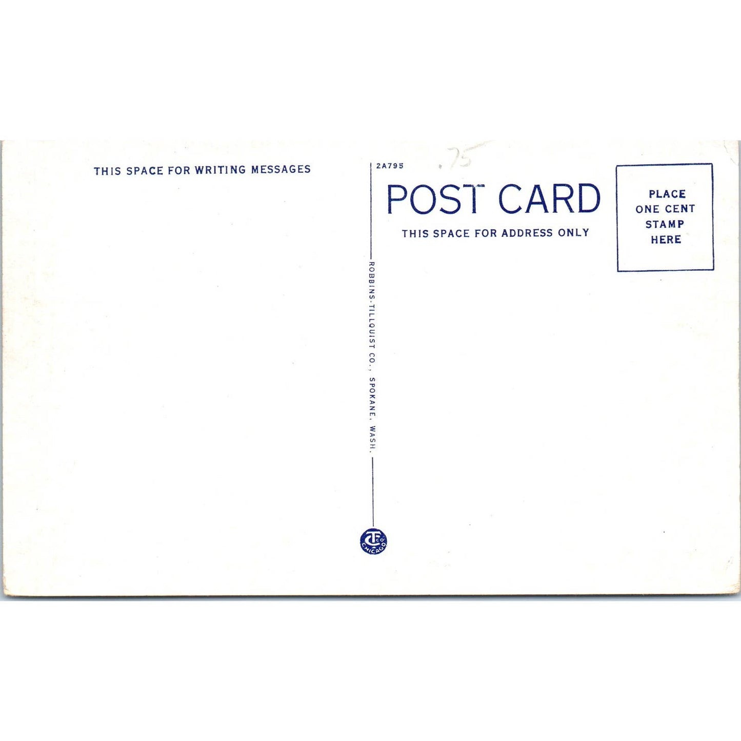 Vtg Postcard George Washington Memorial Bridge on US Hwy 99 Washington TD9-W2