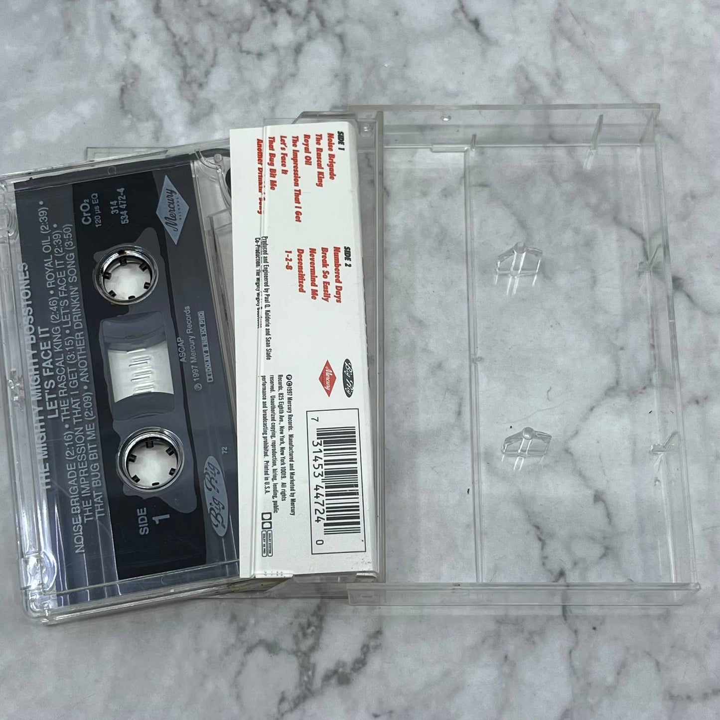 THE MIGHTY MIGHTY BOSSTONES LET'S FACE IT 1997 Rock Ska Cassette Tape TB7-16
