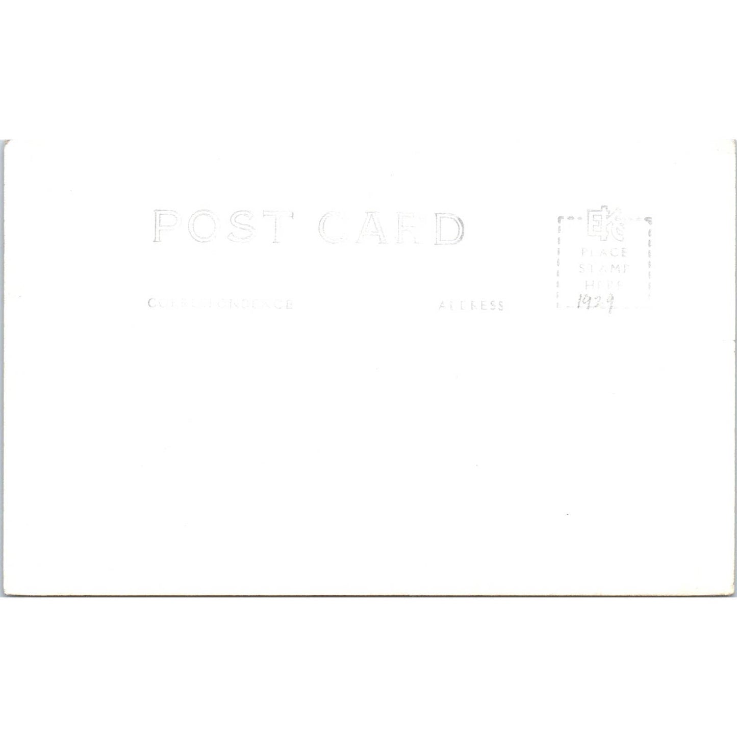 Antique Postcard Falls Lake Dry Falls State Park Washington TD9