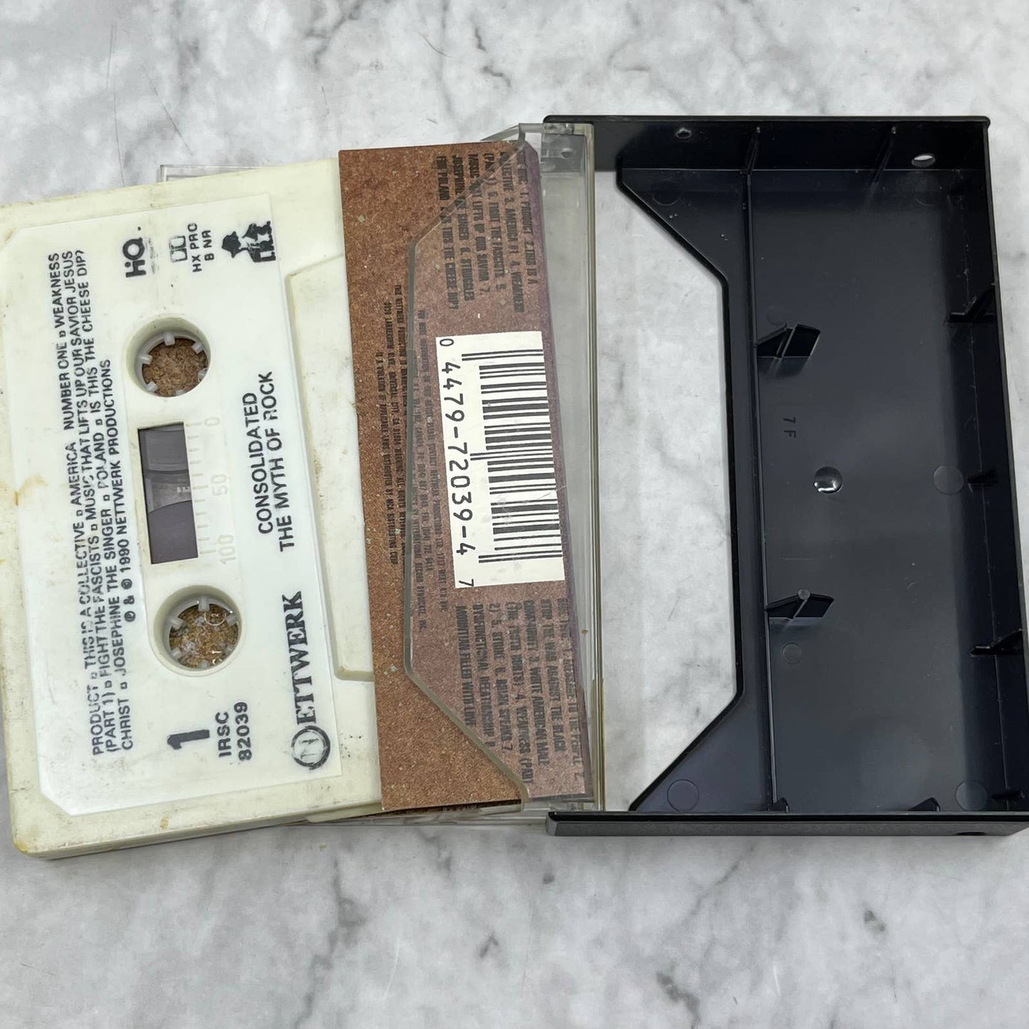 Consolidated : Myth of Rock Cassette Tape TB6-21