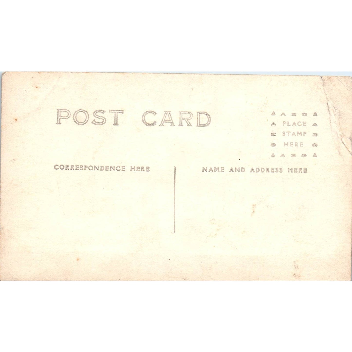 Antique Postcard RPPC Men Riding in Automobile Car c1910 SE8