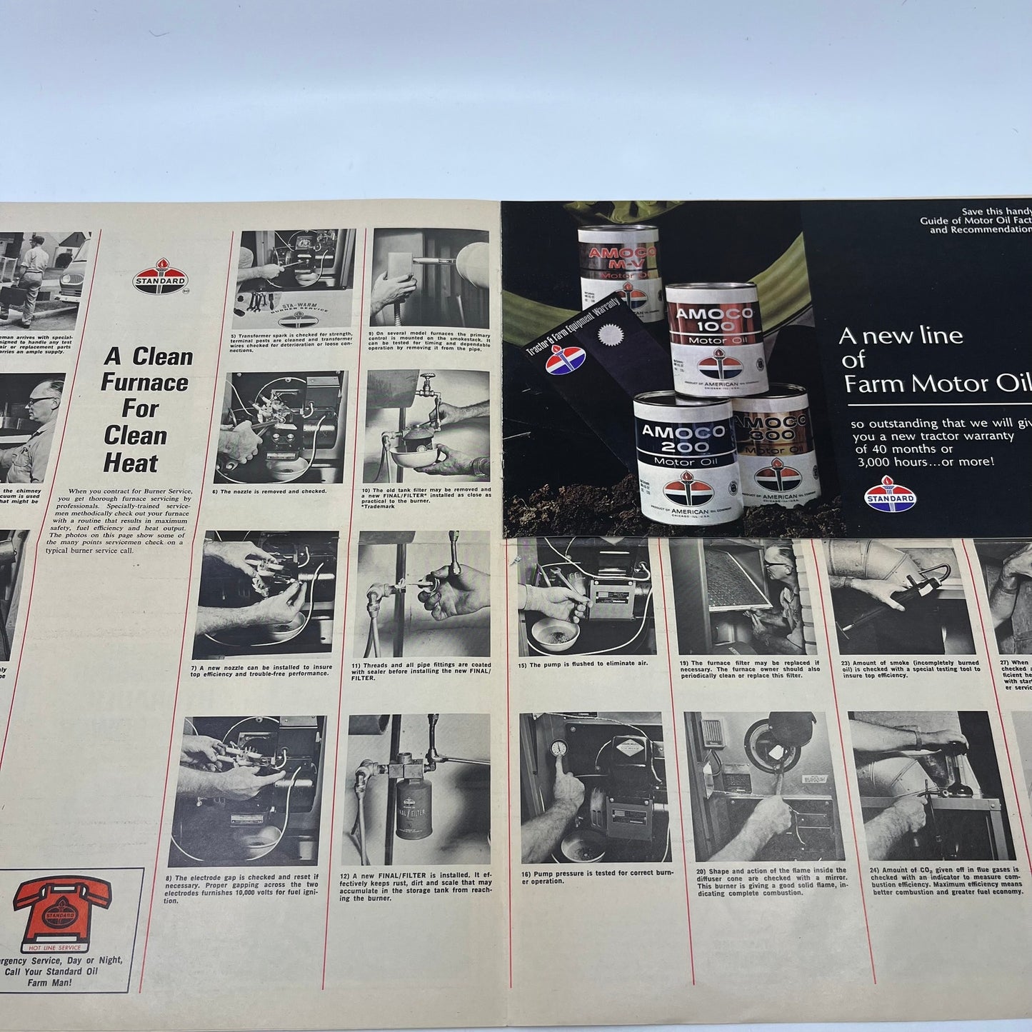 1966 Standard Oil Farm Newsletter Precision Harvest Cuts Losses V40-4