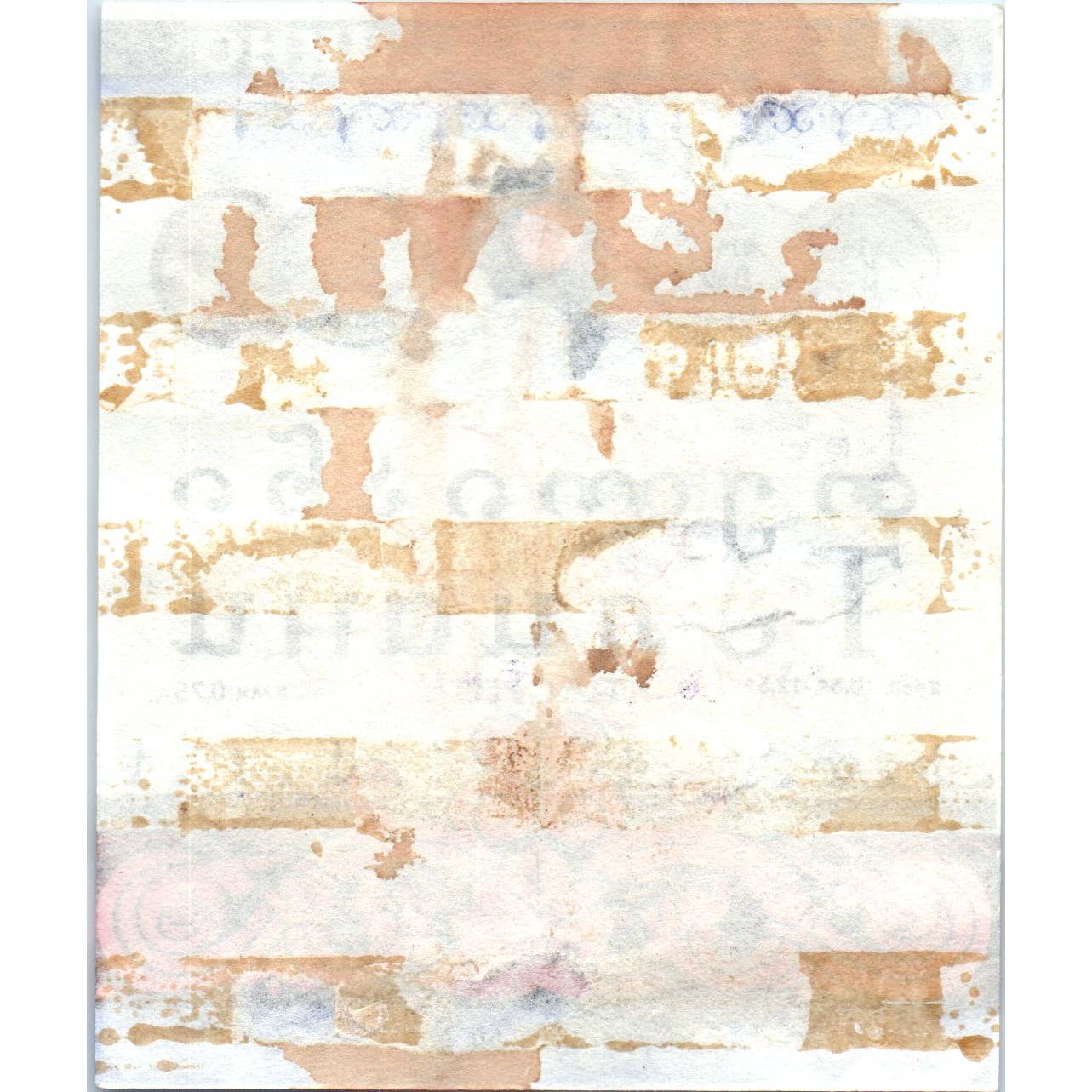 Vintage USSR Georgian Wine Exhibition Ticket Label Teliani SE5