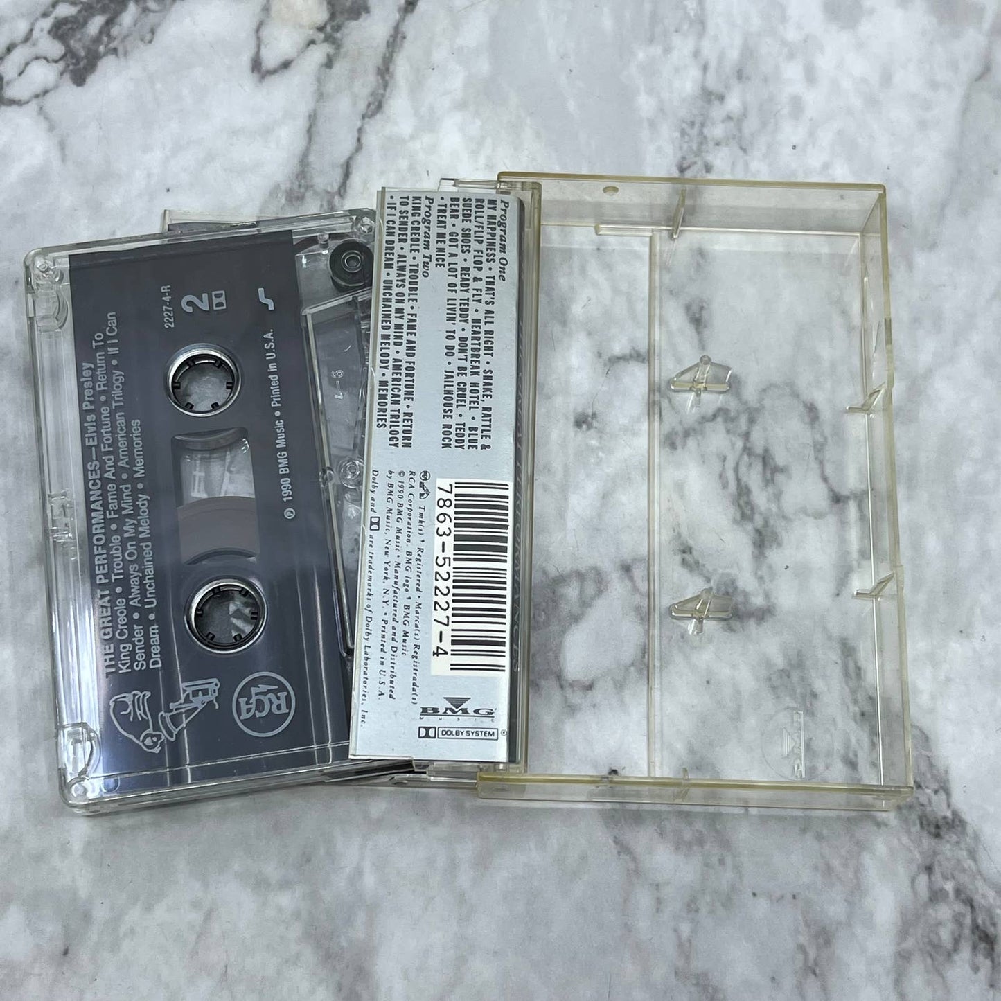 Elvis: The Great Performances Cassette Tape TJ5-73