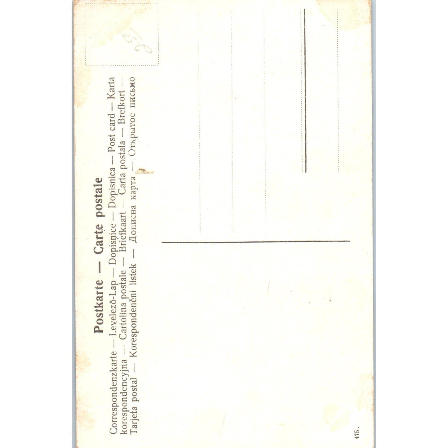 Victorian Romance Courting Couple in Rowboat 1910 Original Postcard TK1-21-2