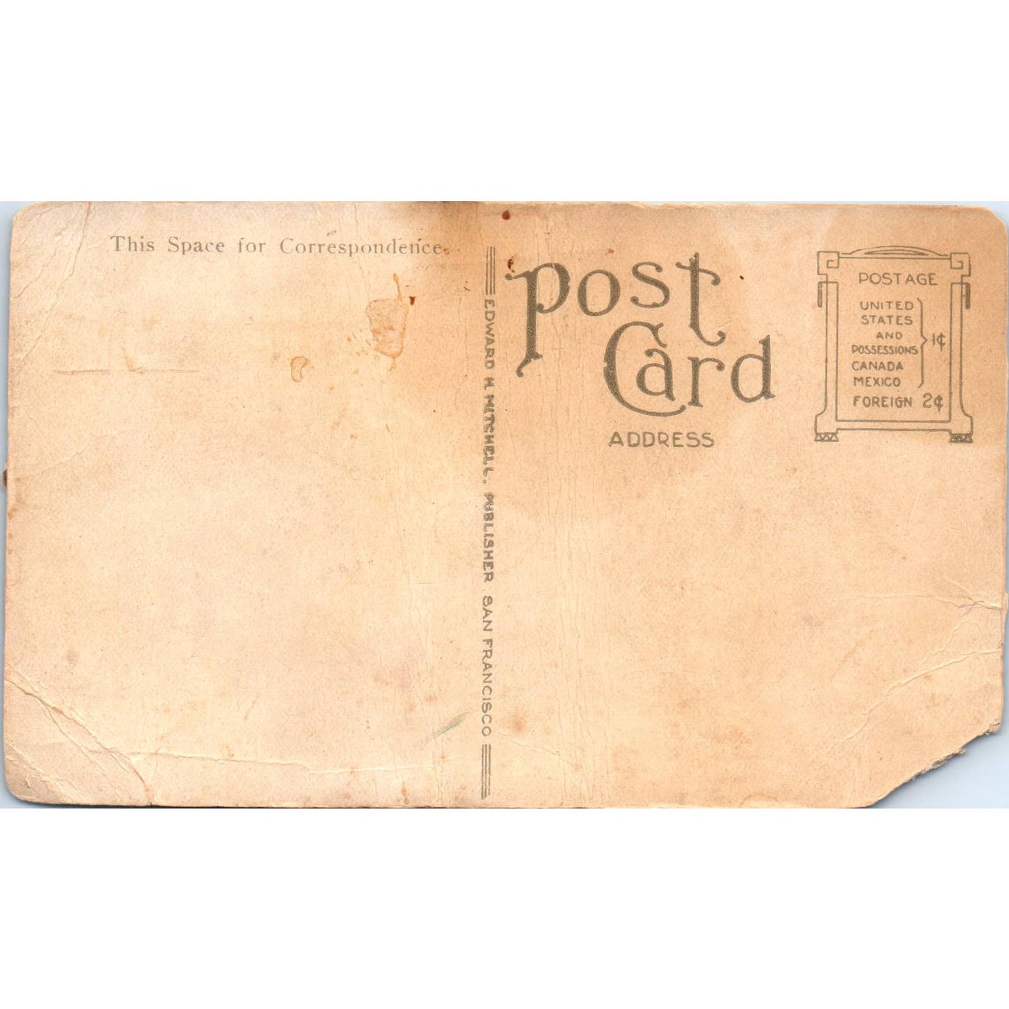 Antique Postcard EARLY FOOTBALL Carnegie Institute of Technology Pittsburgh SE8