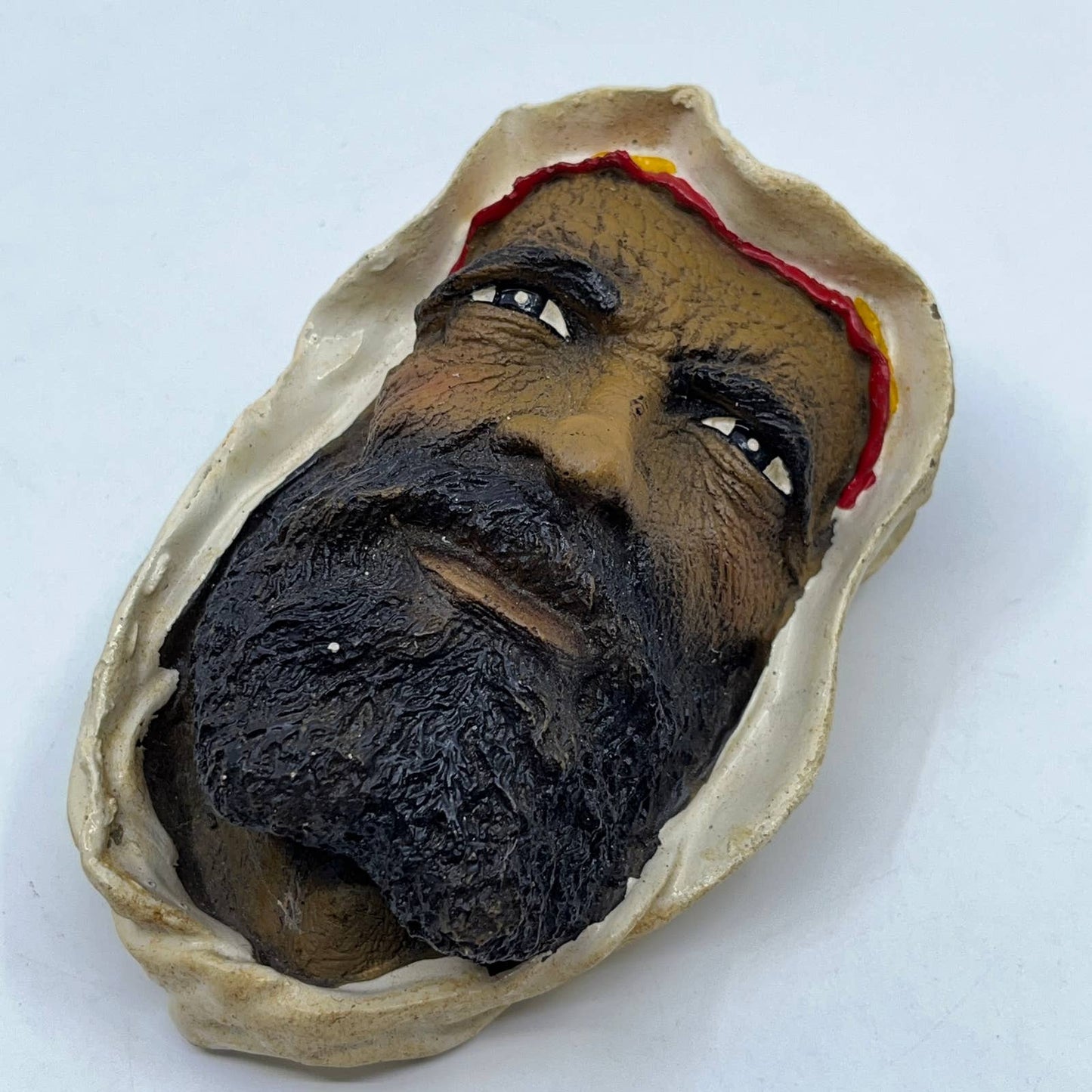 Syrian Shiek - Bosson Chalkware Head Rare Vintage TC8