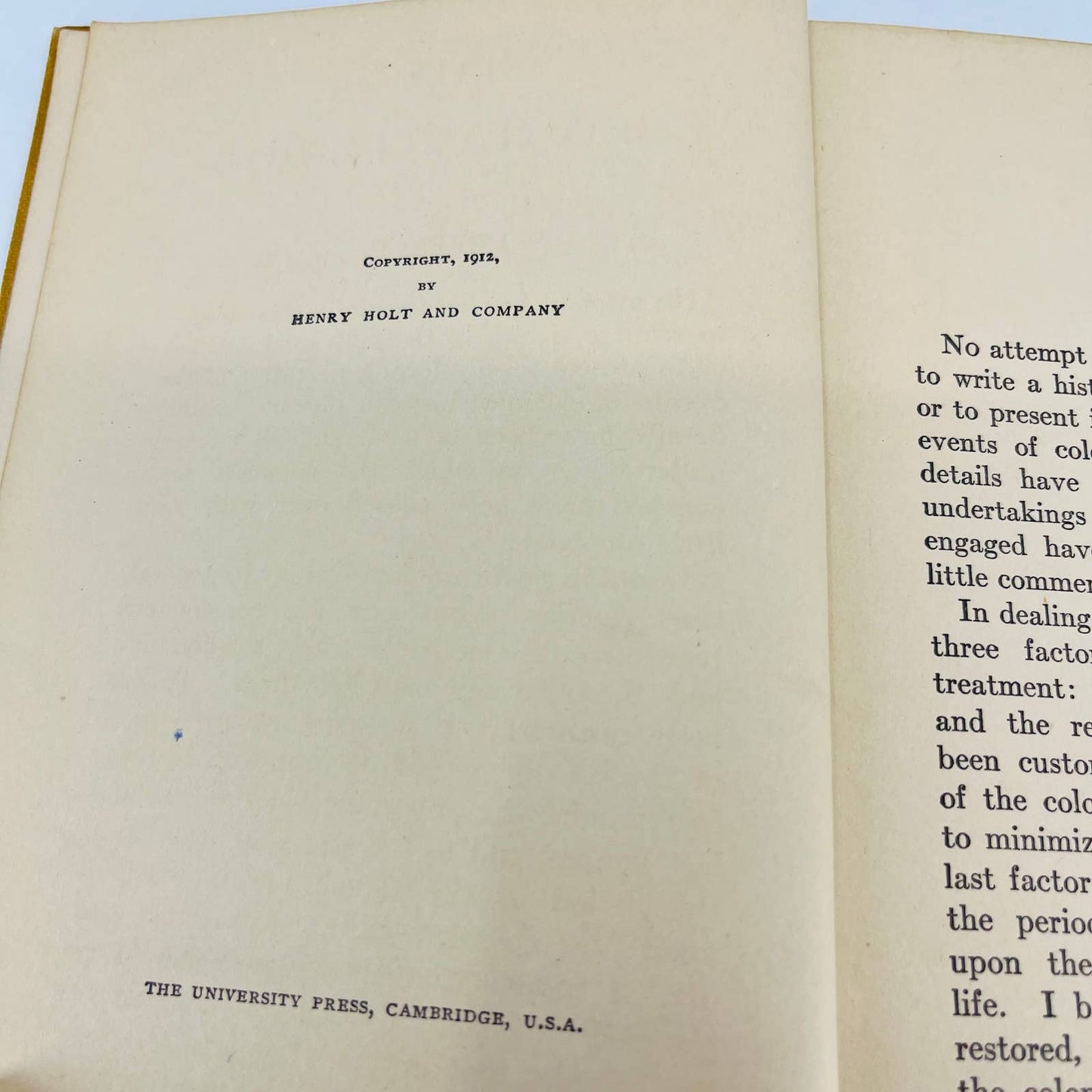 1912 Home University Library, the Colonial Period Charles McLean Andrews BA3