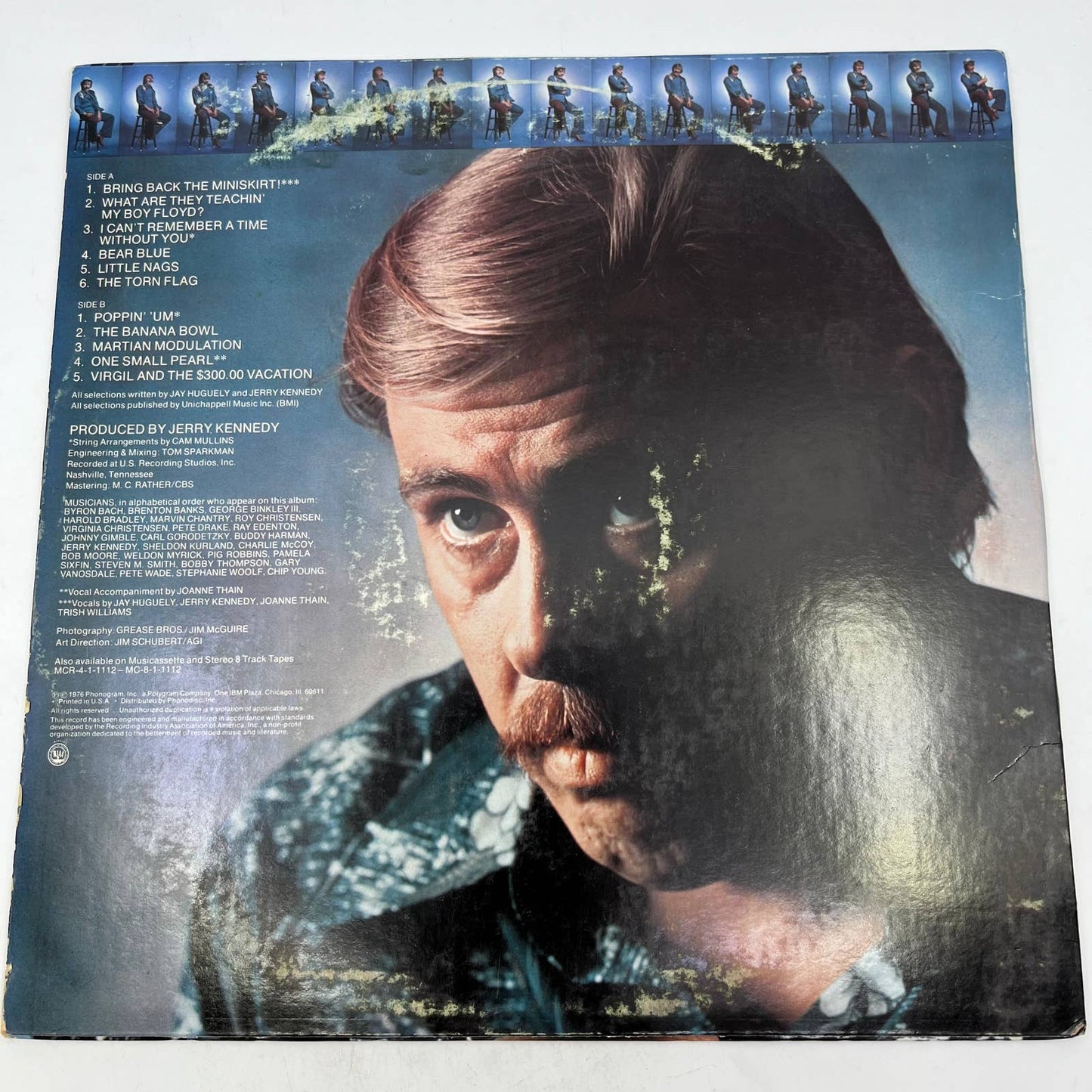 Cledus Maggard Two More Sides Record Autographed Signed Authenticated TH3