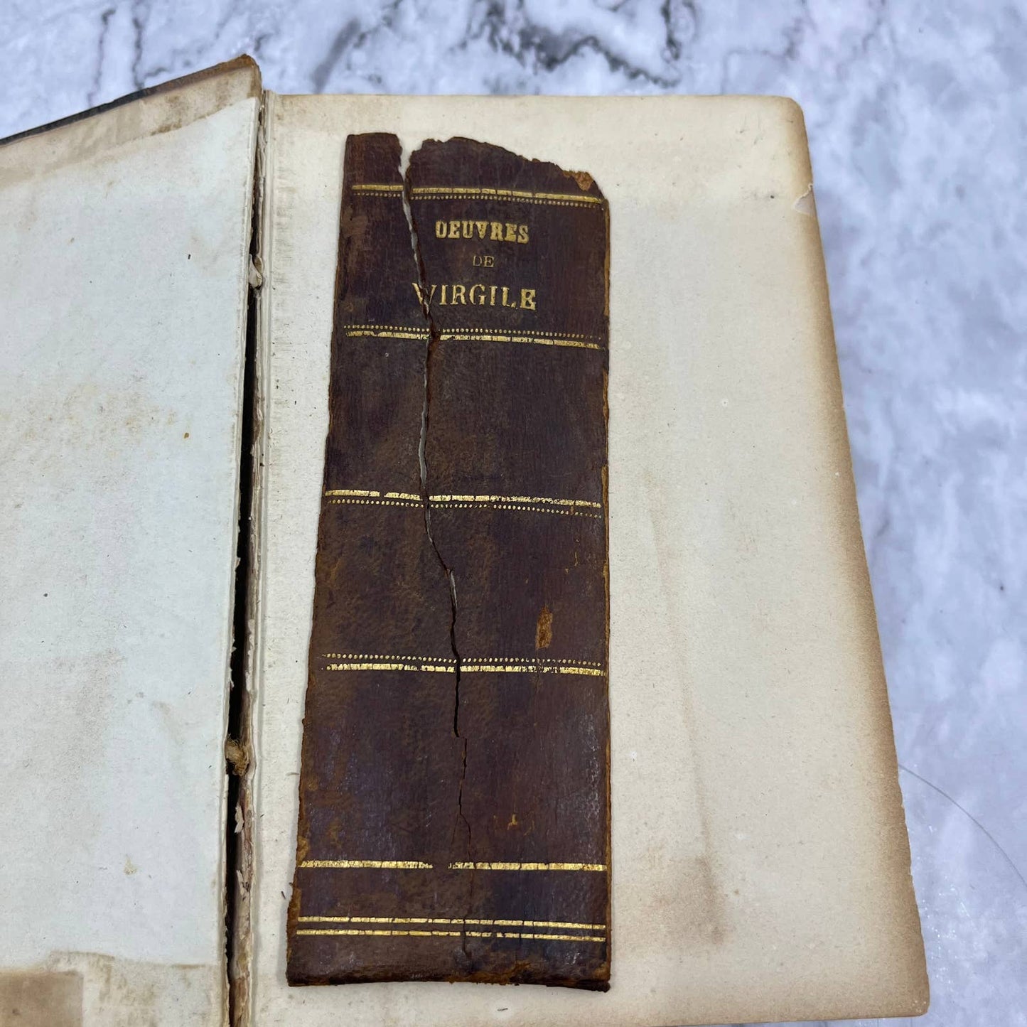 Original Complete Works of VIRGIL 1866 Oeuvres de Virgile Garnier Frère TJ6