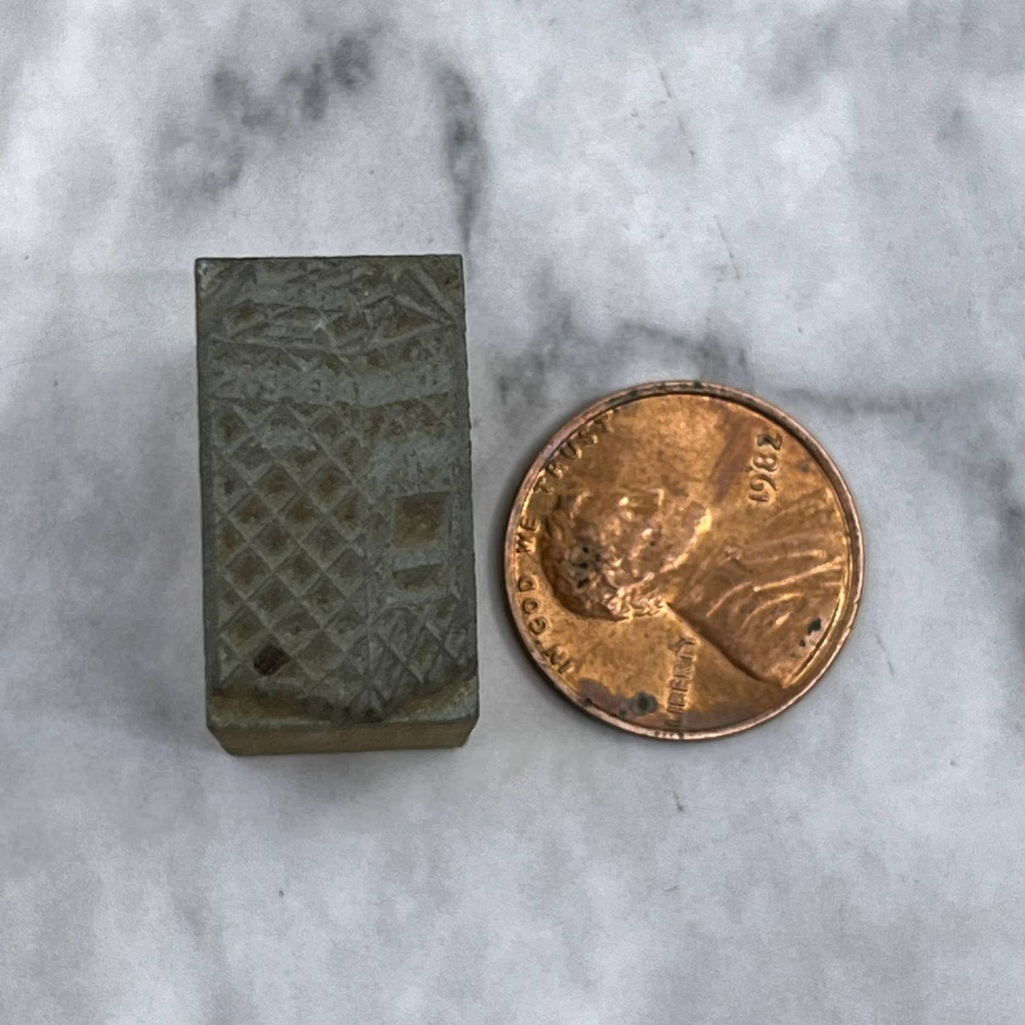 Vintage Printing Letterpress Printers Block Plate Adams TJ510