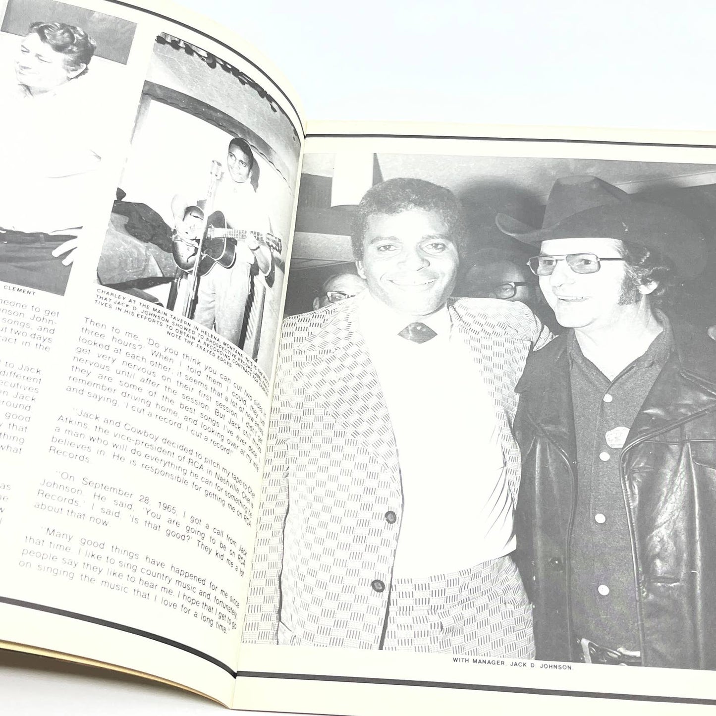 1973 Charley Pride Souvenir Book Program Collectible Grand Ole Opry TG4
