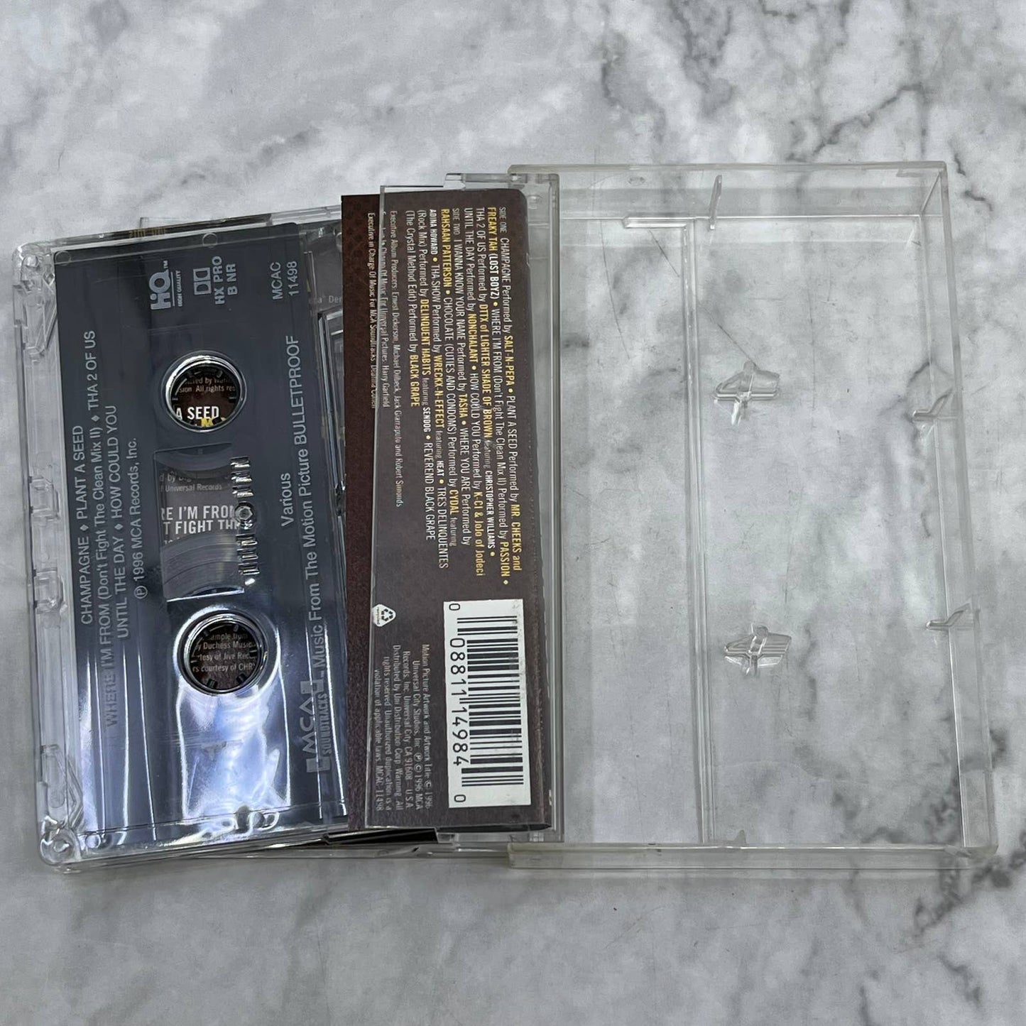 Bulletproof Music from the Motion Picture Soundtrack Cassette Tape TB6-22