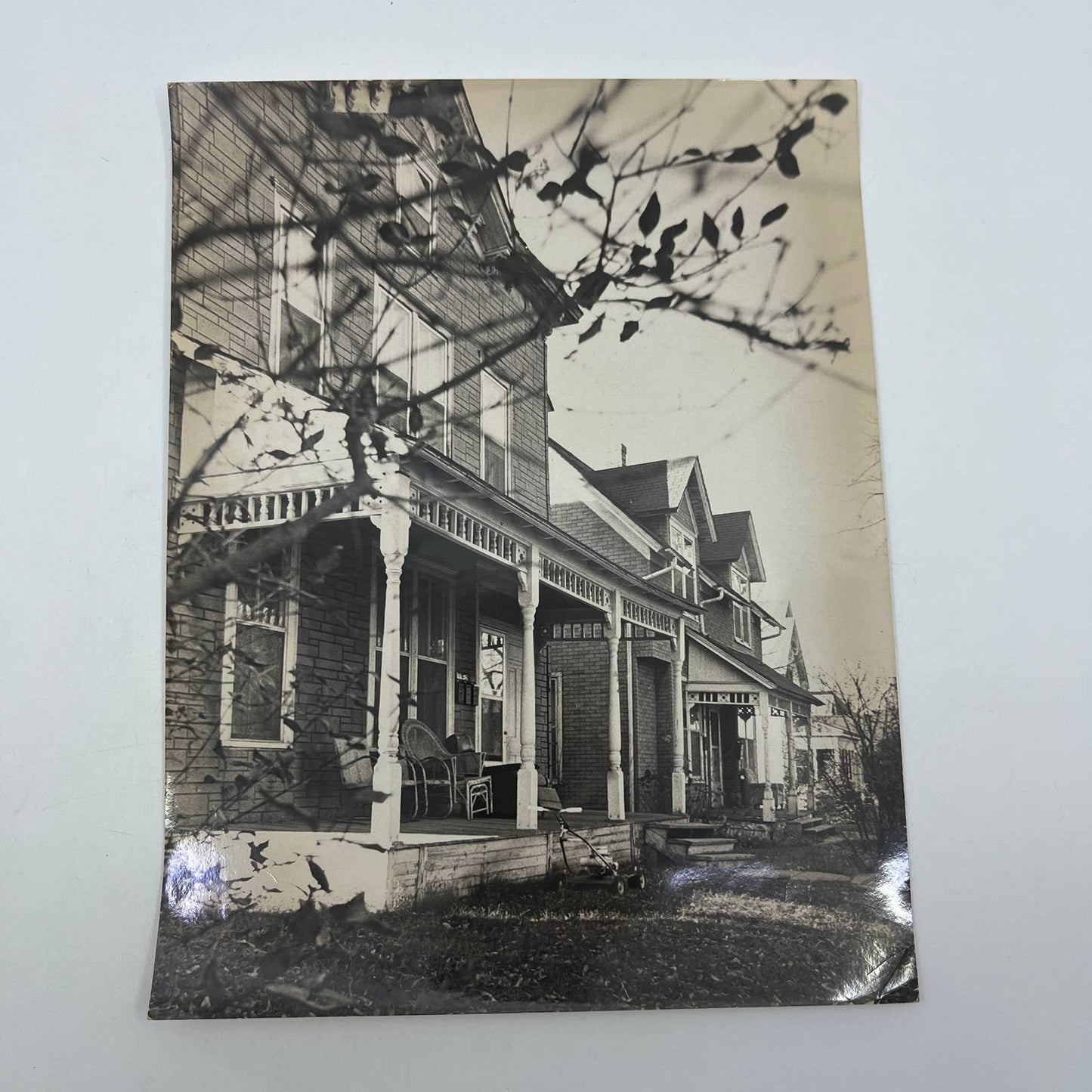 1968 Star Tribune Newspaper Original Photograph McHale Home in Hopkins MN AC4-1