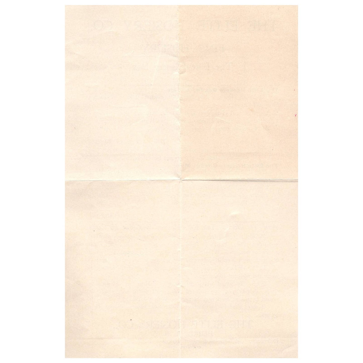 Antique Advertising Leaflet - The Elite Hosiery Co Price List Herkimer NY AD8