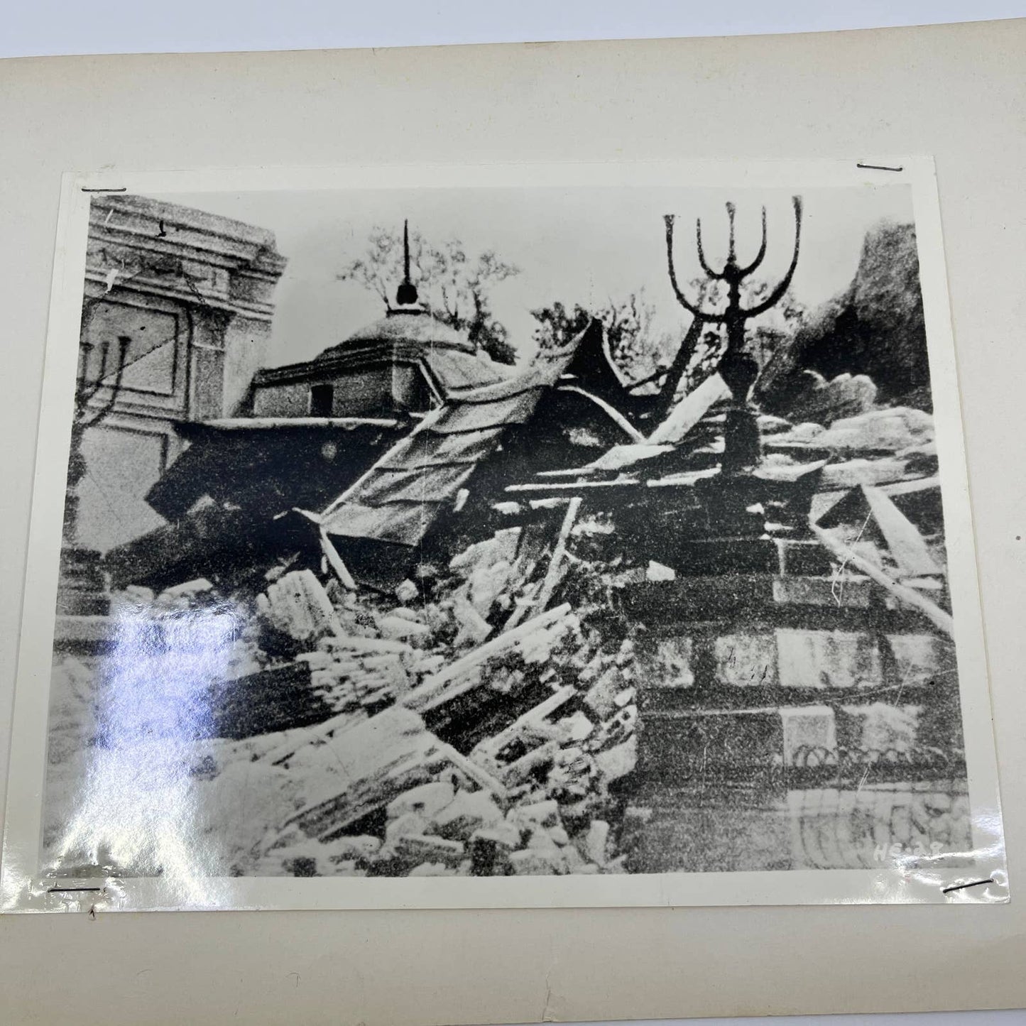 1957 Just My Luck Margaret Rutherford 11x14 Lobby Card with Photo on Back FL4