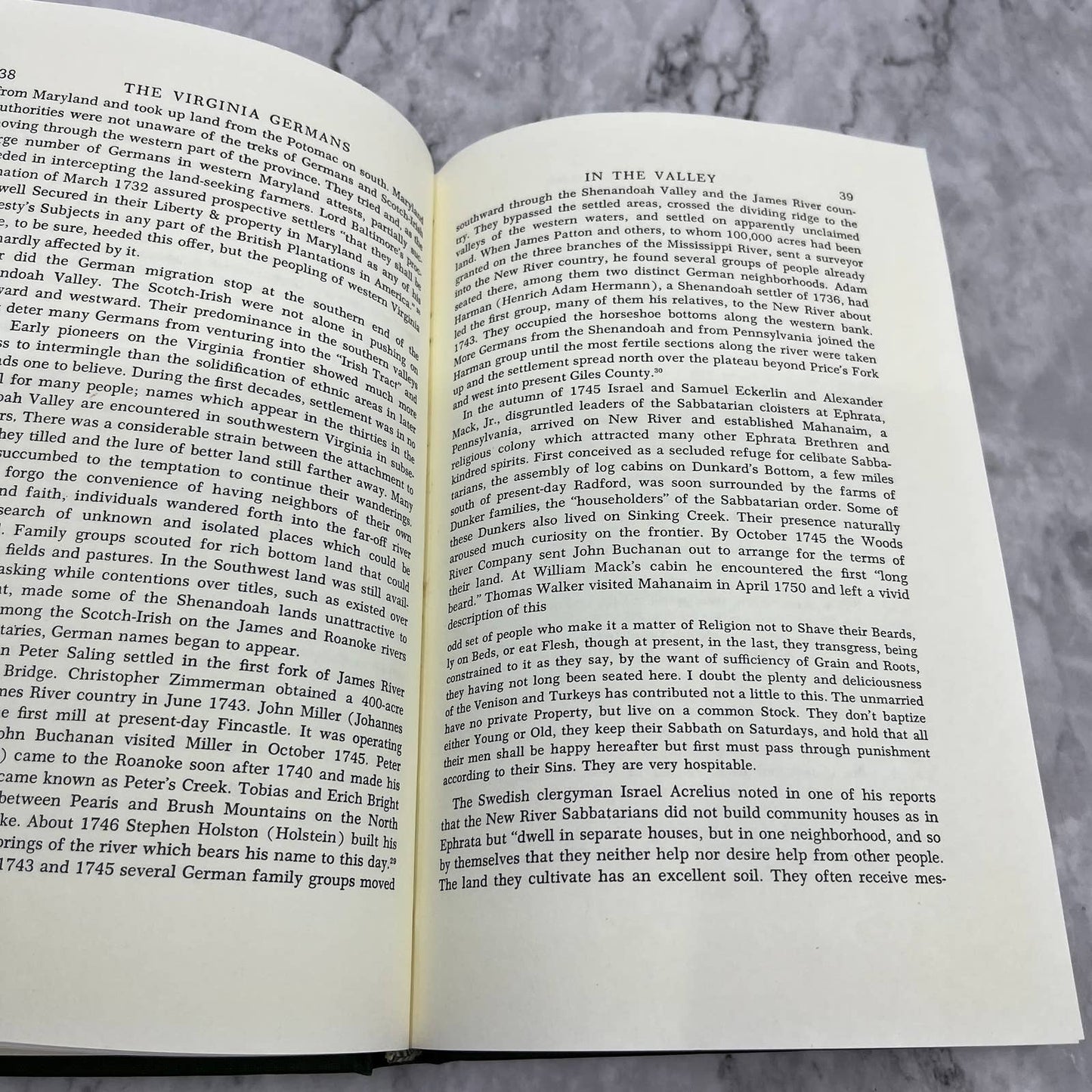 The Virginia Germans by Klaus Wust 1984 Hardcover TK1