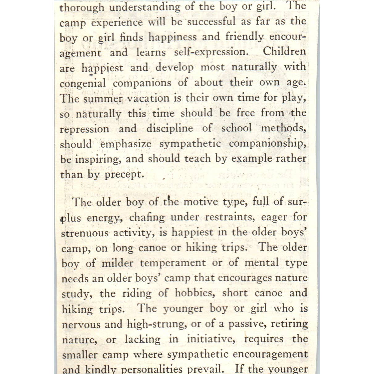 c1920 Harper's Ad-Training for Authorship Dr. Esenwein Correspondence School EA3