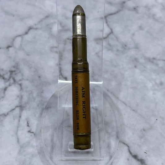 Vintage Bullet Pencil Lincoln Savings Bank Waterloo Iowa SE6