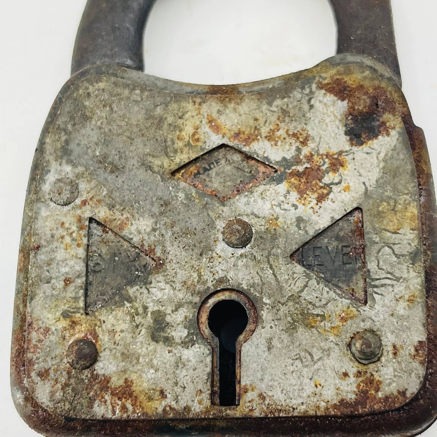 Vintage Six Lever USA Lock Padlock No Key SA8