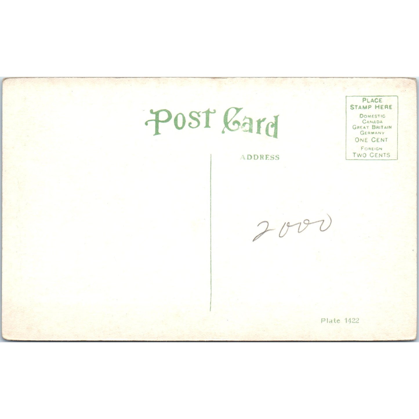 Pine Street Spartanburg SC Original Postcard P1-12