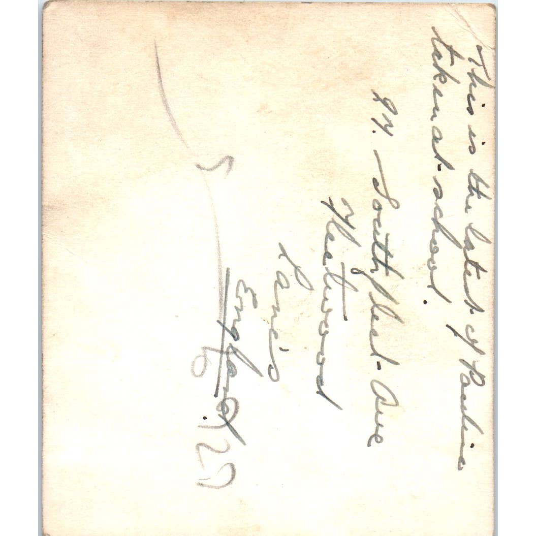 Antique Original Photograph Pauline School South Fleet Ave Fleetwood England SE5