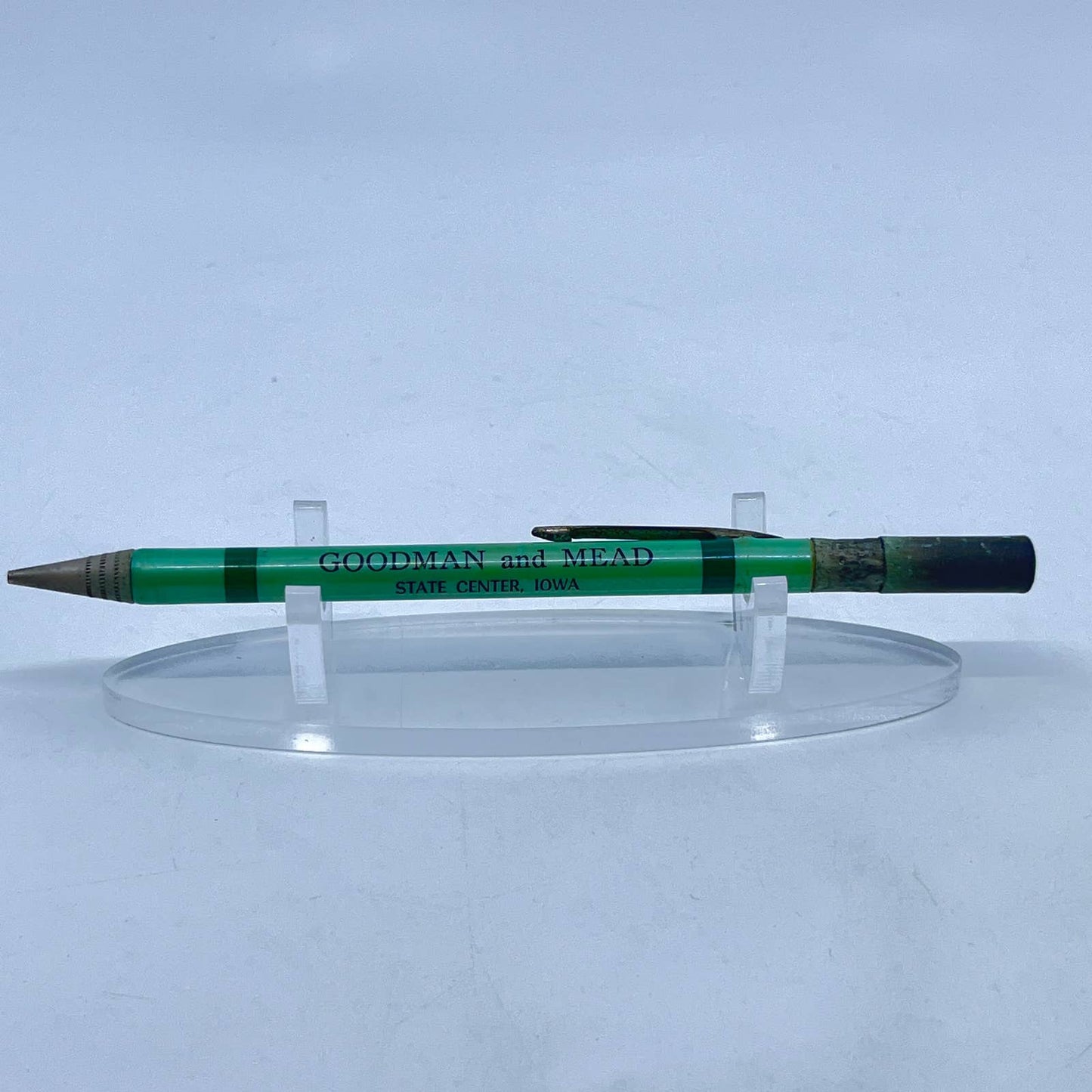 Vintage Mechanical Pencil Goodman and Mead State Center IA SD7