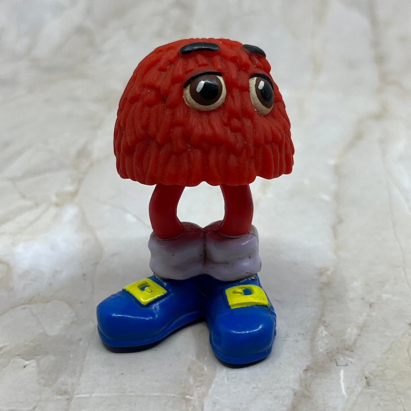 1989 McDonalds Happy Meal Toys Fry Guys Red with Blue Shoes TC9-T1