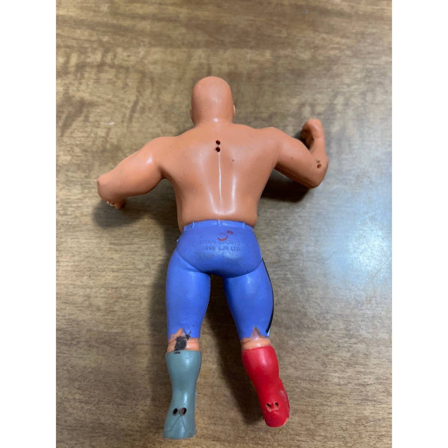 Vintage Iron Sheik Action Figure Titan Sports WWF WWE Wrestling Toy 1985 SD9