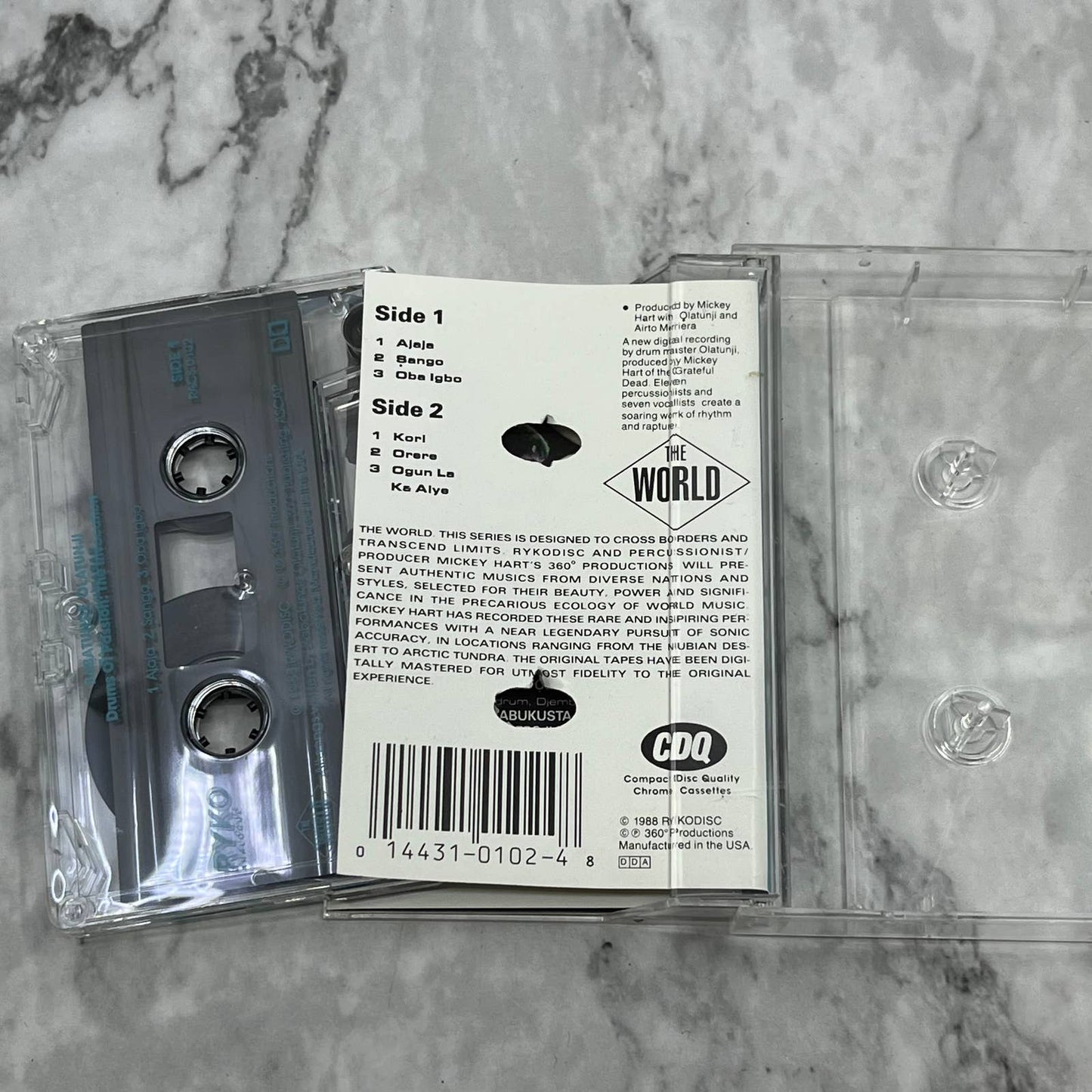 Babatunde Olatunji-Drums Of Passion:The invocation Cassette Tape TH1-32