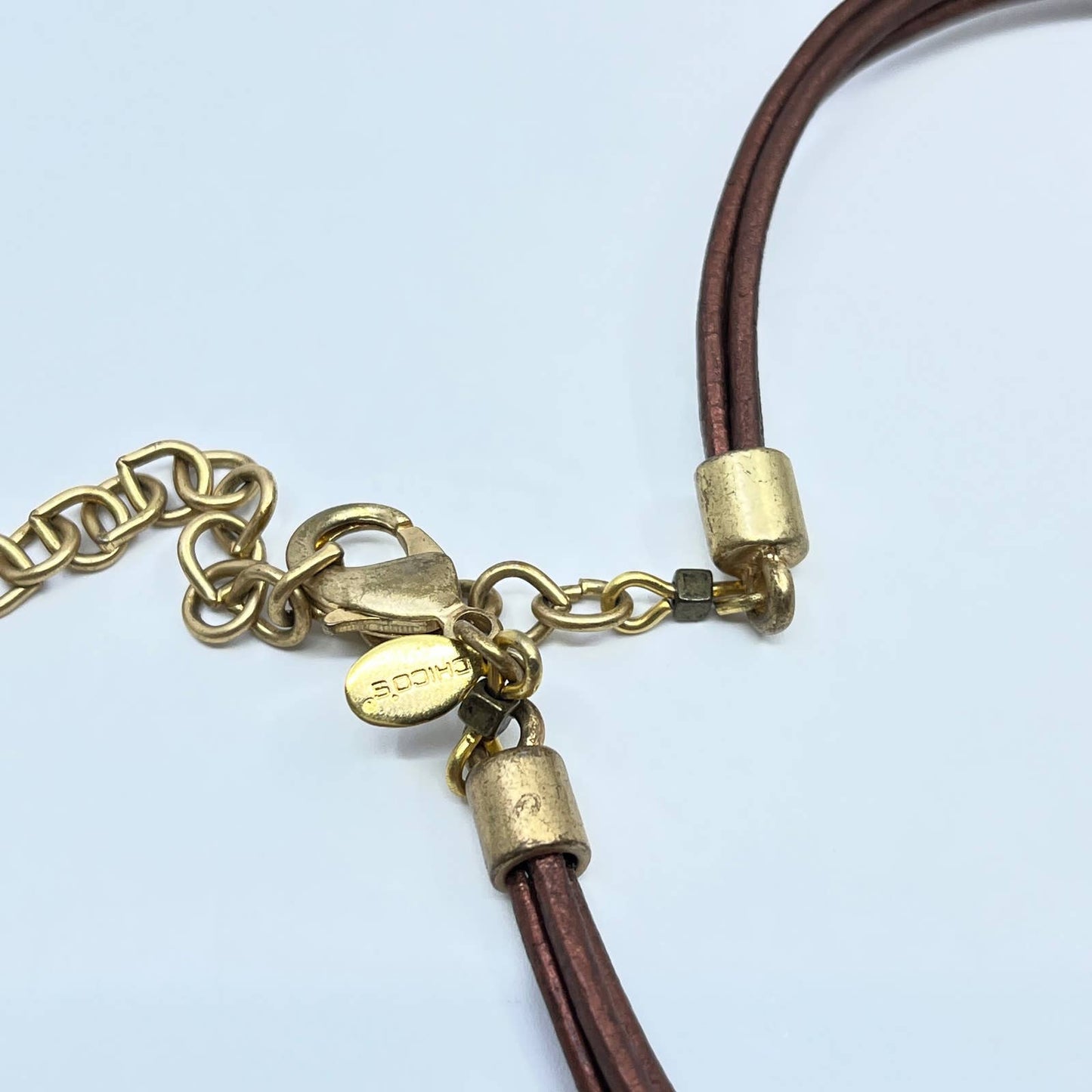 Vintage Boho Yellow Cream Triangle Marbled Enamel Medallion Necklace 14” SD5