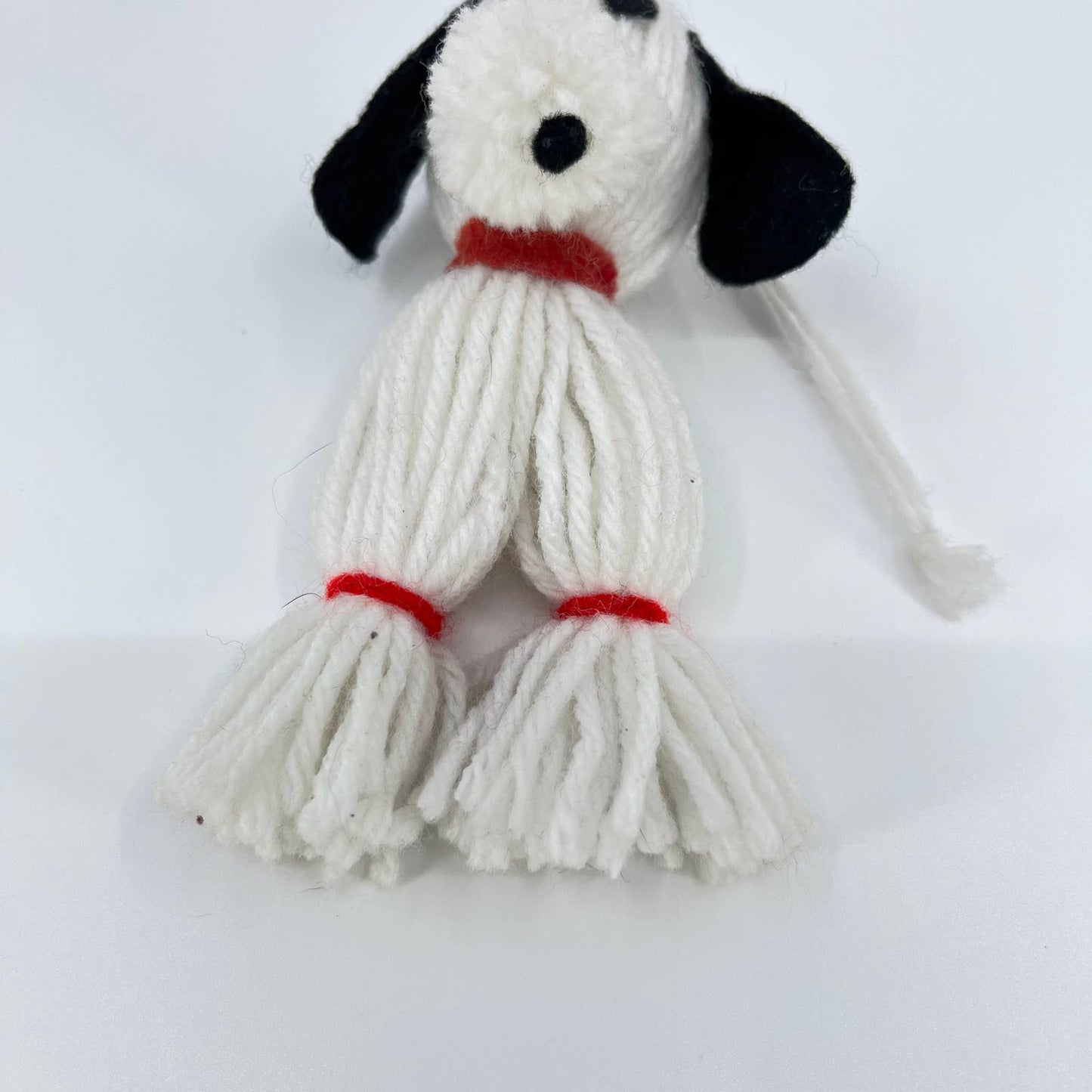 Vintage Handmade Snoopy Beagle Dog Christmas Tree Ornament SC9