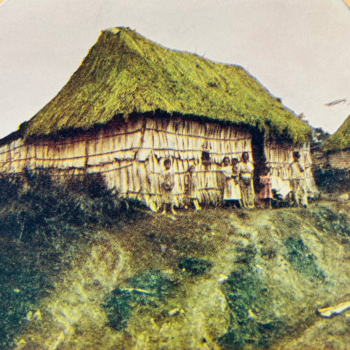 1905 Stereoview Card A Cuban Home and Family