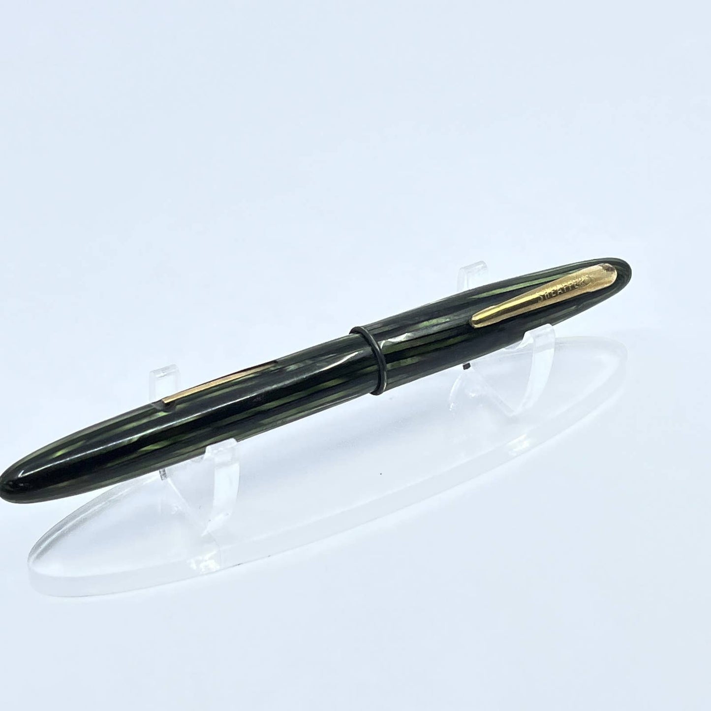 Vtg Sheaffer Celluloid Marble Watermelon Fountain Pen SD7