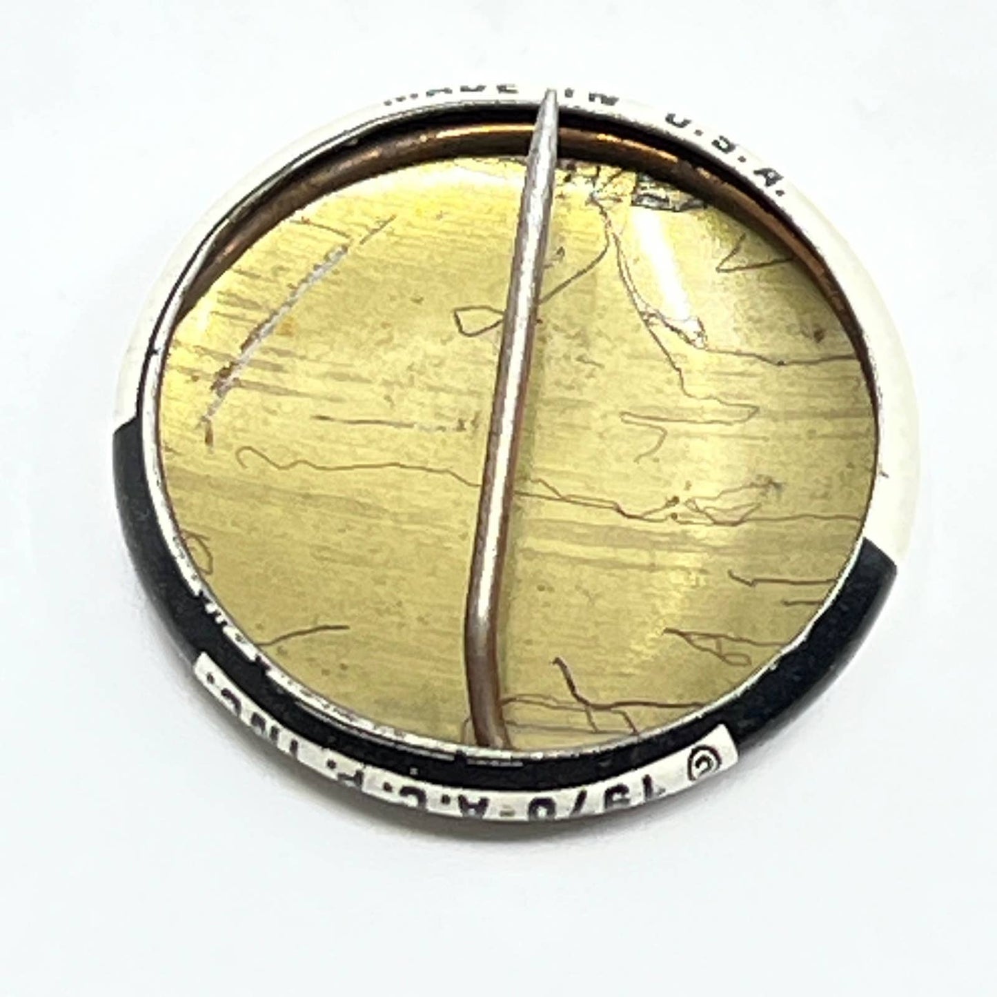 Archie Comics 1970 EVERYTHING'S ARCHIE KEEP ON GROOVIN’ Pink Pinback Button SD9